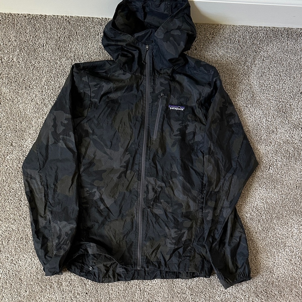 Patagonia Dark Camouflage Hooded Jacket